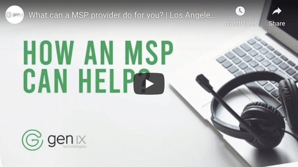 How an MSP Can Help